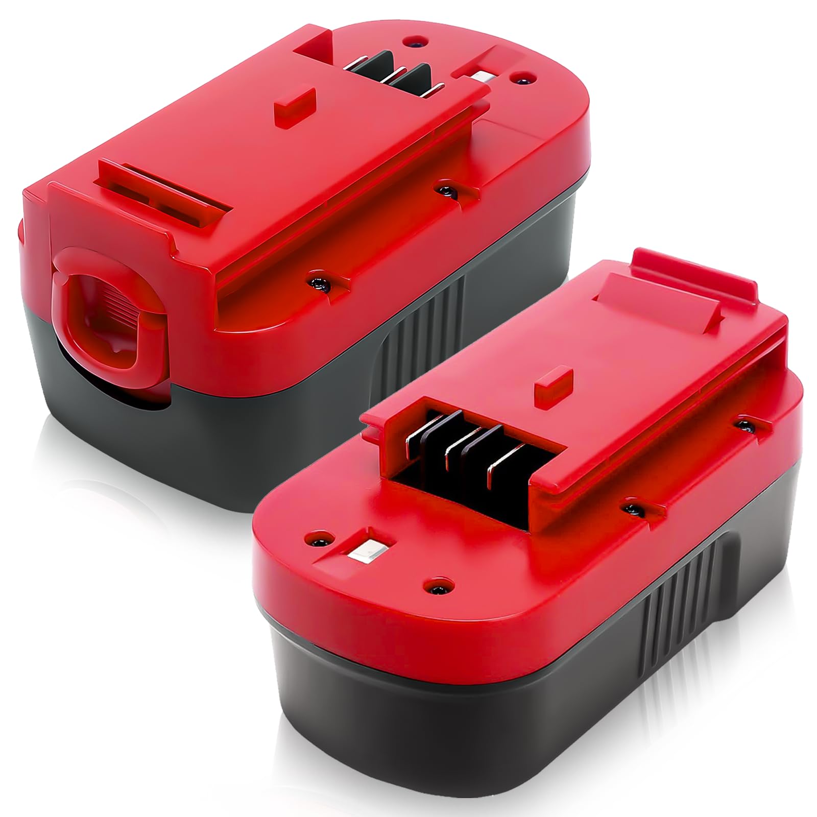2Packs HPB18 4500mAh Replacement for Black and Decker 18V Battery